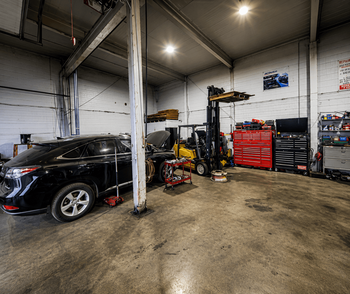Trailer Air Bag Suspension Repair and Alignment