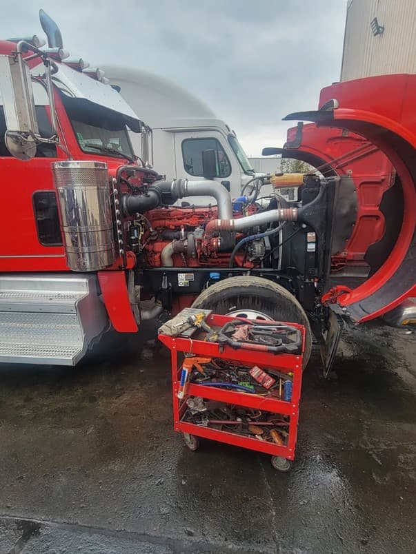 Structural Steel Frame Welding for Heavy Duty Trailers